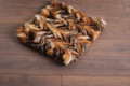 Red Chevron Fox  Fur Fur Blanket Throw Cover Red Chevron Fox  Fur Fur Blanket Throw Cover