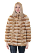 Coffee Cream Chinchilla Coat Coffee Cream Chinchilla Coat