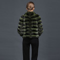 Green Chinchilla Fur Jacket Calypso Green Chinchilla Fur Jacket Calypso
