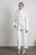 White Mink Fur Jacket White Mink Fur Jacket