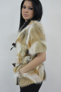 Red Fox  Fur Vest  Arya