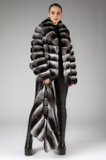Chinchilla Fur Coat Greta Chinchilla Fur Coat Greta