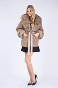 Cashmere Jacket  Fox Trim Angelique Cashmere Jacket  Fox Trim Angelique
