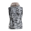 Silver Swakara   Fur Vest Sonya