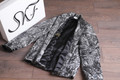Men's Silver Swakara Lamb Fur Coat  Size Men's Silver Swakara Lamb Fur Coat  Size
