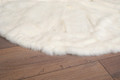 White Rex Fur Christmas Tree Skirt