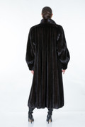 Classic Black Mink Fur Coat Classic Black Mink Fur Coat