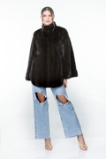 Mahogany Mink Fur Coat Yvonne Mahogany Mink Fur Coat Yvonne