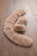 Beige Cashmere Fox Coat  Shyla SIZES S/M Beige Cashmere Fox Coat  Shyla SIZES S/M