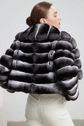 Chinchilla Jacket Shawl Collar Chinchilla Jacket Shawl Collar