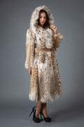 Lynx Coat Yuna Hooded Lynx Coat Yuna Hooded