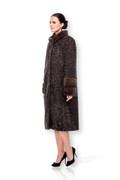 Brown Persian Mink Coat 3 Quarter Length  Profile Brown Persian Mink Coat 3 Quarter Length  Profile