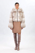 Palomino Frost Fox Bomber full body zipped
