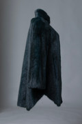 Petrol Green Mink Fur Coat   Sizes xs/s/m/l