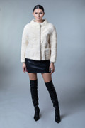 Tan Mink Fur Jacket Tan Mink Fur Jacket