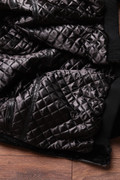 Sculpted Mink Fur Bomber Jacket