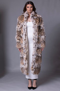 Long Lynx Fur Coat Zyrab Long Lynx Fur Coat Zyrab