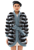 Chinchilla Fur Jacket  Chandani