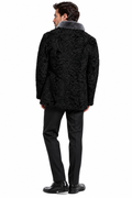 Mens Persian Lamb Fur Coat