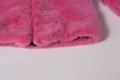 Copy of Pink Mink  Fur Coat Hooded