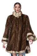  Demi-Buff Mink Coat Nora  Sizes XS/S