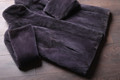 Lavender Plucked Beaver  Fur Coat  Sizes L/XL