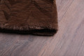 Sculpted Beaver Fur Coat Fox Collar Sizes S/M