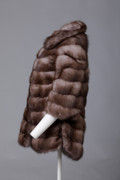 Sable Fur Coat Adriana Sizes S/M