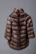 Sable Fur Coat Adriana Sizes S/M