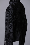 Black Persian Mink Fur Jacket 