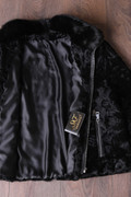 Black Persian Mink Fur Jacket 