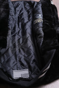 Mens Mink Fur Coat Black NY 