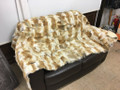Coyote Fur Blanket Throw