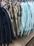 Mink Pelts Different Colors