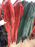 Mink Pelts Different Colorations