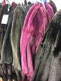 Mink Pelts in colors