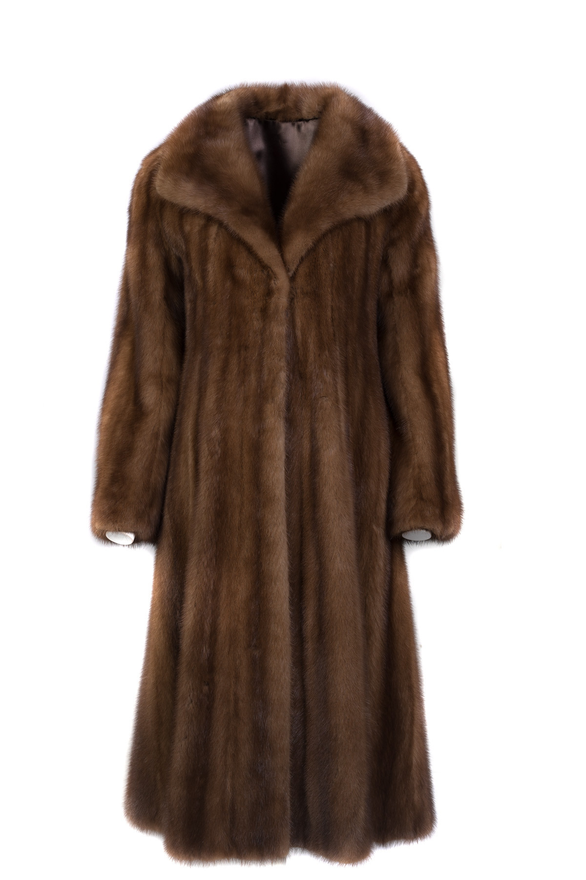Demi Buff Mink Fur Coat Fully Let out - SK FUR LTD