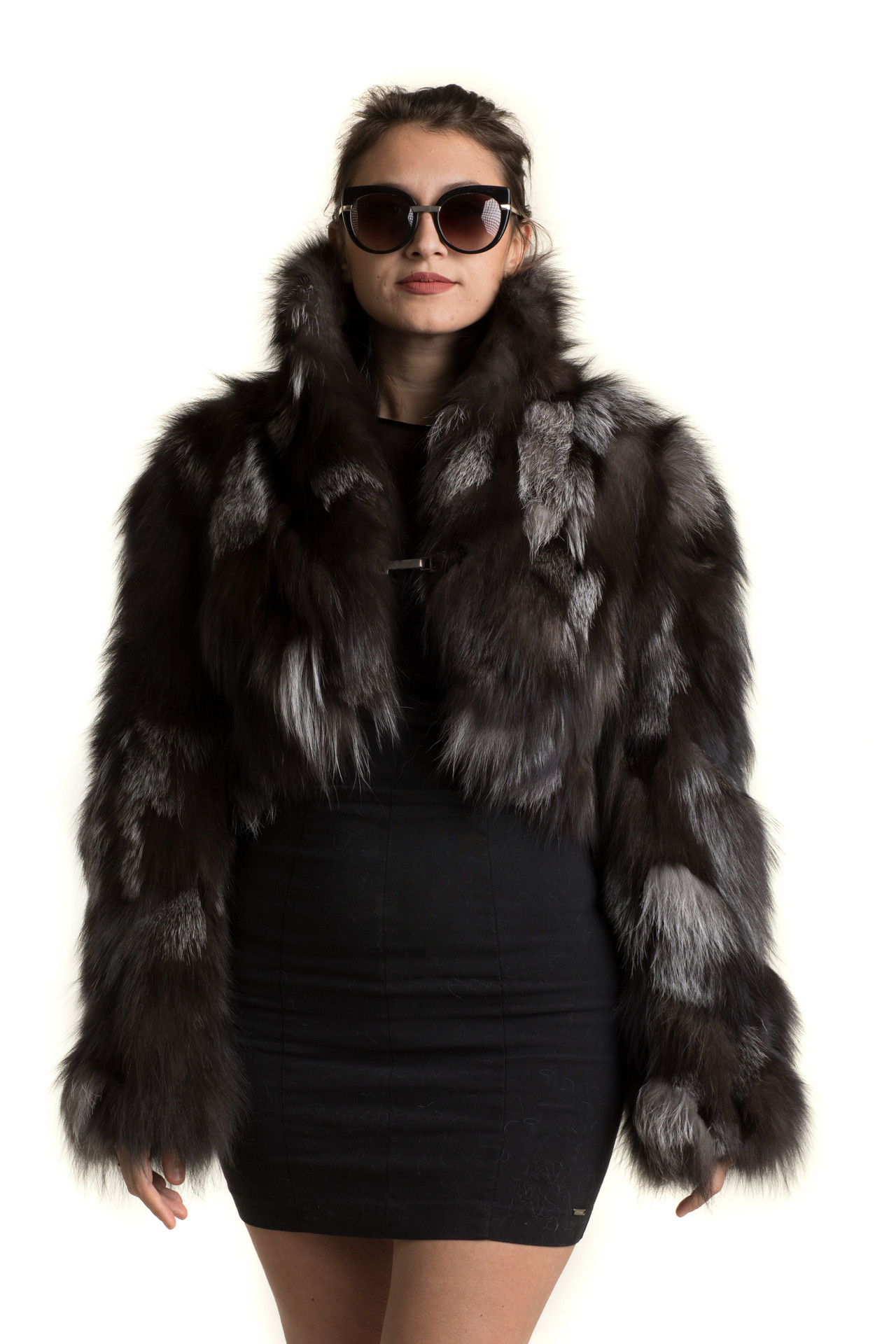 Silver Fox Fur Bolero | SKANDINAVIK FUR