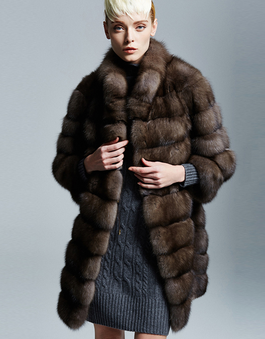 Sable Fur Coat | SKANDINAVIK FUR