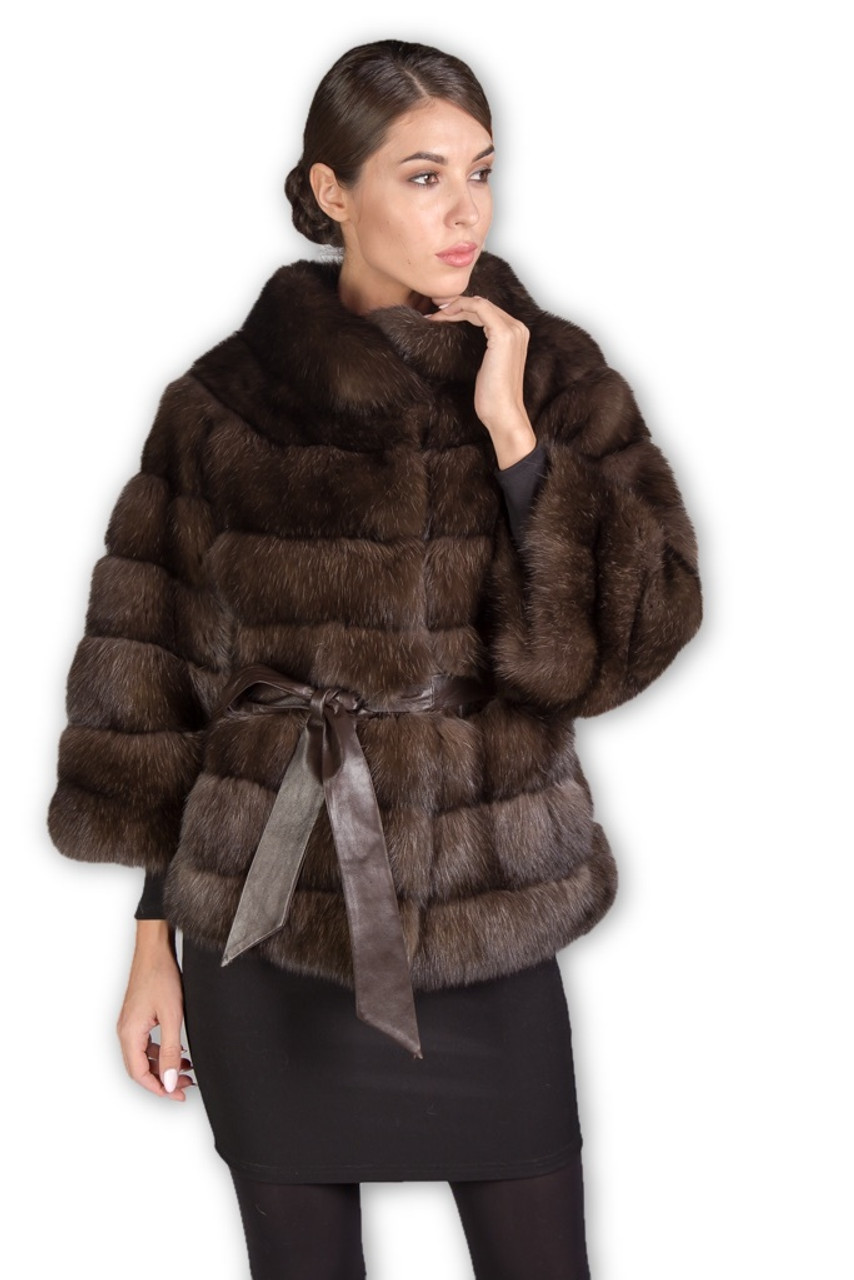 Sable Fur Jacket Monique | SKANDINAVIK FUR