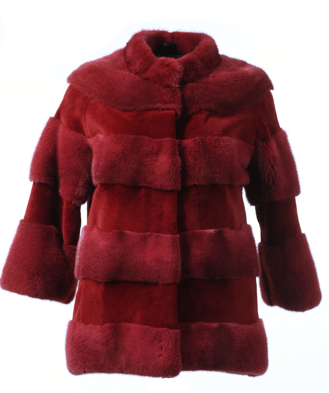 sheared mink coat