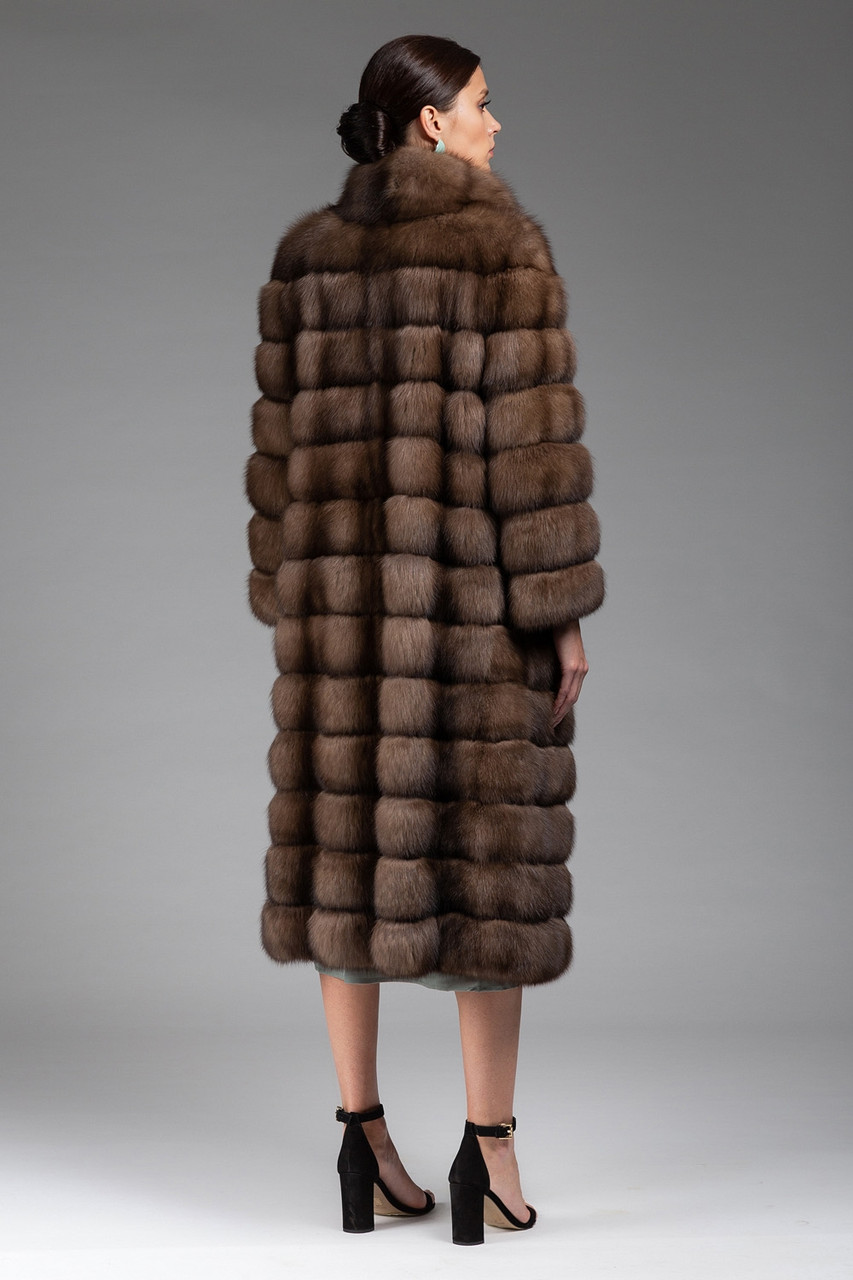 Sable Fur Coat Adriana | SKANDINAVIK FUR