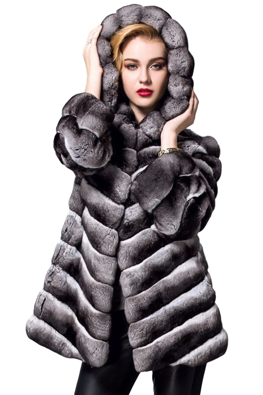 chinchilla fur jacket