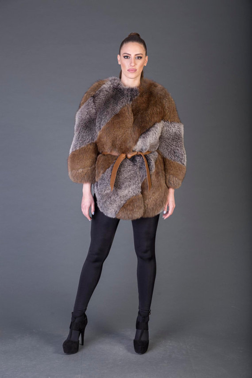 racoon fur coat for sale