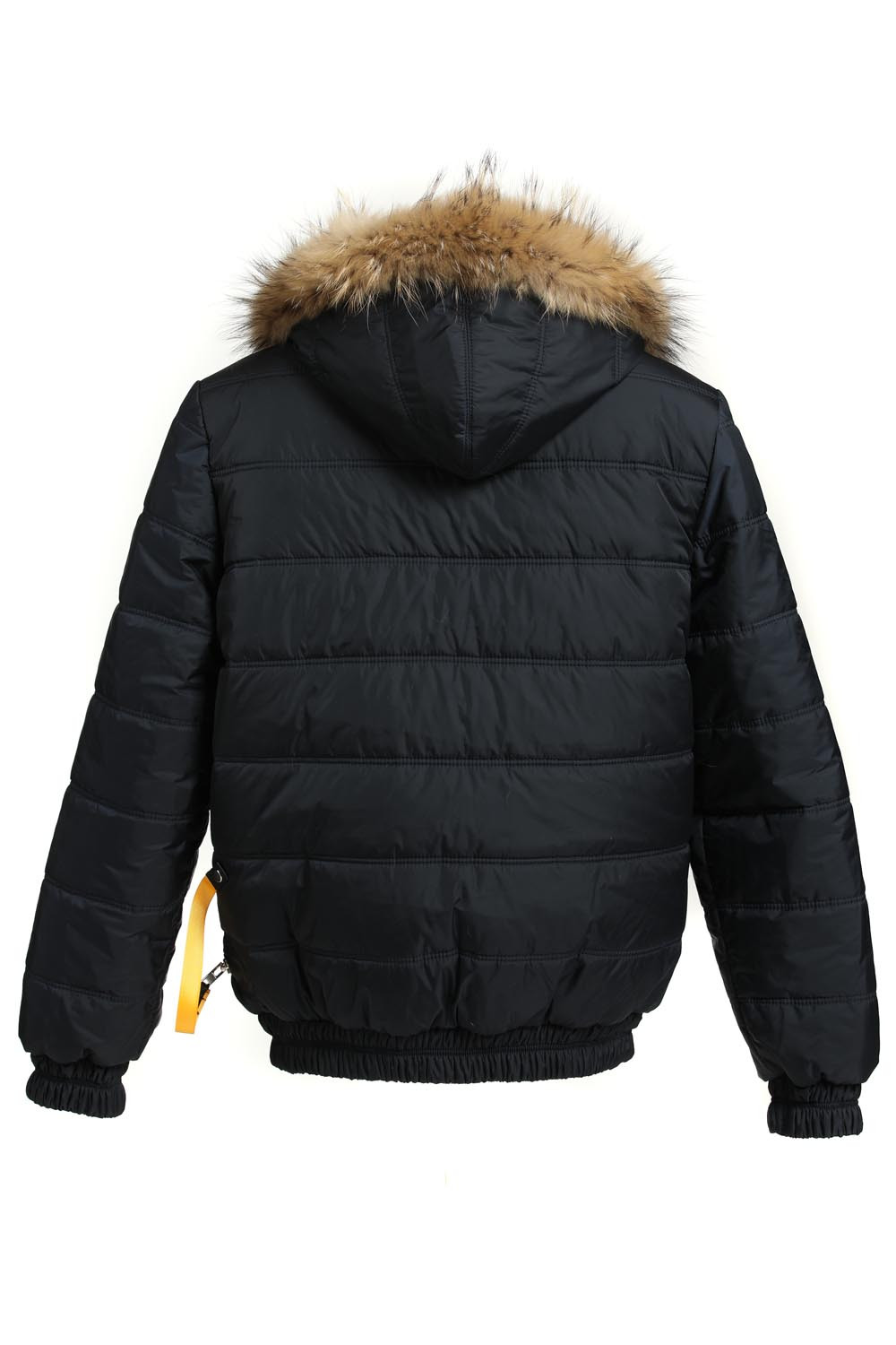 Reversible Hooded Fox Fur Bomber Jacket Reversible SKANDINAVIK FUR