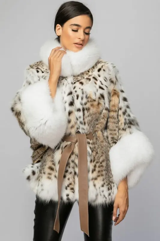 Lynx & Fox Fur Coat | SKANDINAVIK FUR