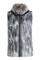 Silver Swakara   Fur Vest Sheila