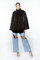 Mahogany Mink Fur Coat Yvonne 