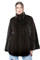 Mahogany Mink Fur Coat Yvonne 