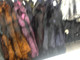 Fox fur pelts